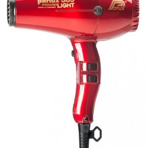 Parlux 385 Power Light Ceramic and Ionic Hair Dryer Red