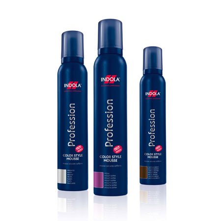 Indola Colour Mousse Silver 175g Direct Hair And Beauty Supplies