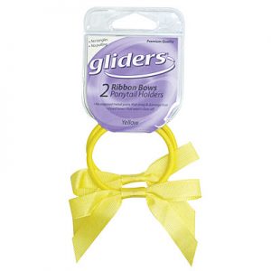 Gliders Twin Bows Yellow 2Pc